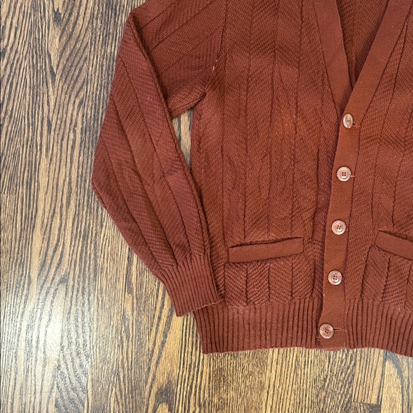 Vintage 80s Knit Cardigan - Picture 3 of 8